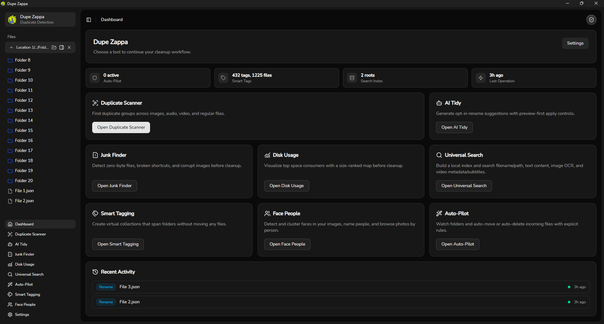Command Center Dashboard